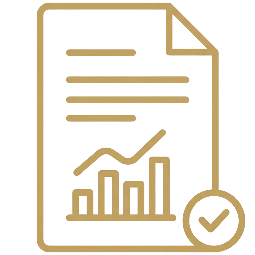Reporting and financial transparency illustration